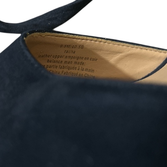 Karl Lagerfeld Navy Block Heels | 9.5 - Picture 2 of 5